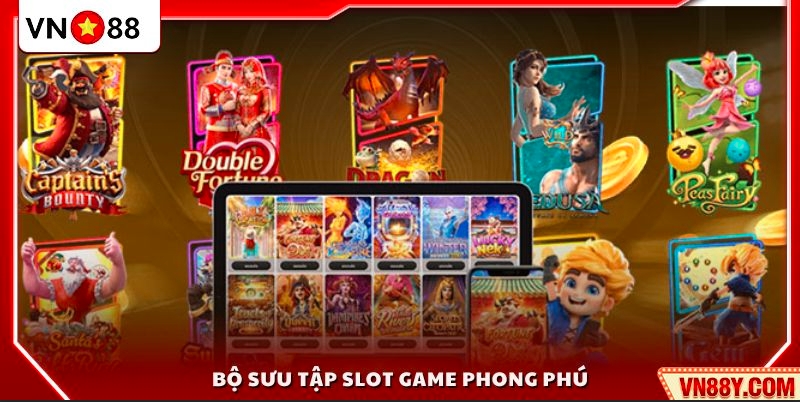 Hàng loạt game quay hũ với những chủ đề đặc sắc
